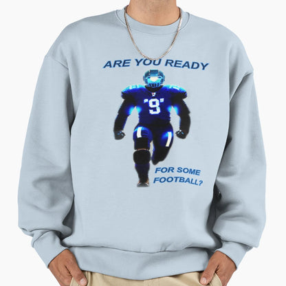 Football Theme Turf Grit Sweatshirt - Unique Graphic Unisex - T-Shirt, Sweatshirt, Hoodie