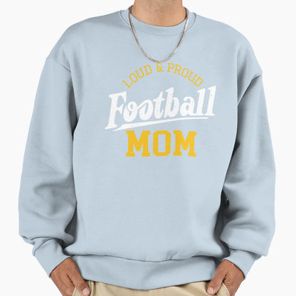 Football Mom T-Shirt - Aesthetic Graphic Unisex - T-Shirt, Sweatshirt, Hoodie