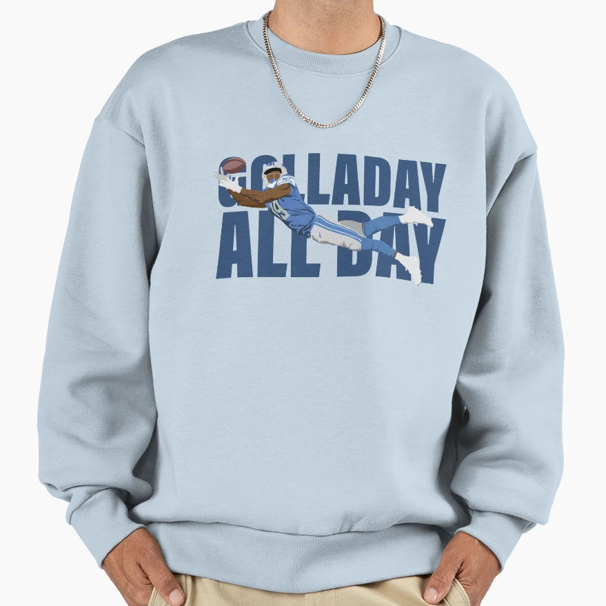 Golladay All Day Sweatshirt - Unique Graphic for Adults - T-Shirt, Sweatshirt, Hoodie