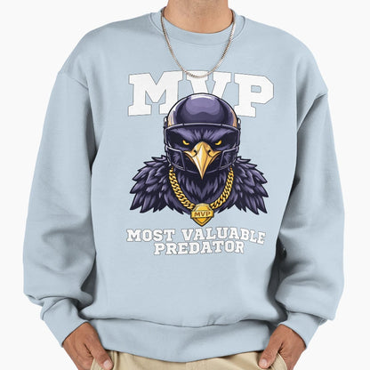 Mvp Most Valuable Predator Sweatshirt - Novelty Apparel for Adults - T-Shirt, Sweatshirt, Hoodie