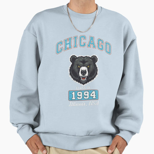 Chicago Sweatshirt - Casual Everyday Wear Unisex - T-Shirt, Sweatshirt, Hoodie