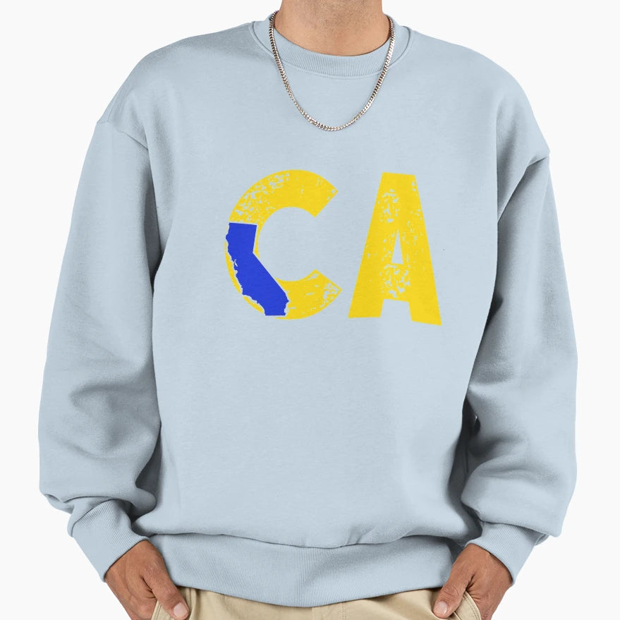 California Ca Golden State Sweatshirt - Unique Graphic Men Women - T-Shirt, Sweatshirt, Hoodie