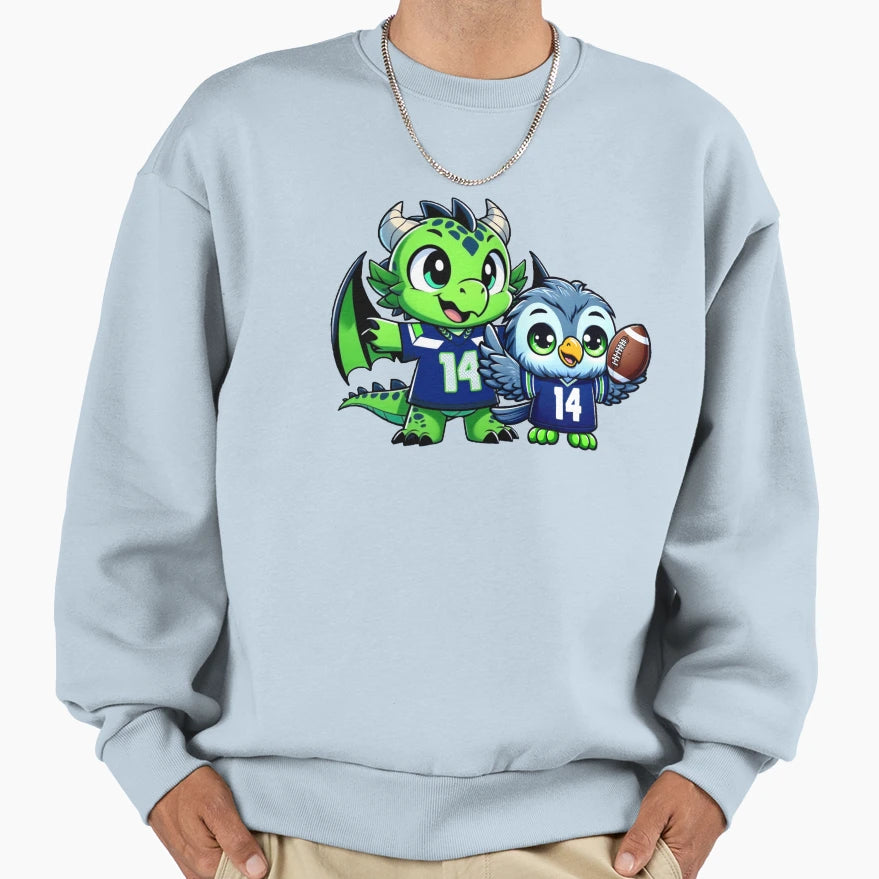 Seahawks Game Day Sweatshirt - Trendy Graphic for Adults - T-Shirt, Sweatshirt, Hoodie