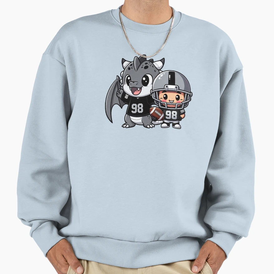 Raiders Game Day Sweatshirt - Graphic Print Men Women - T-Shirt, Sweatshirt, Hoodie