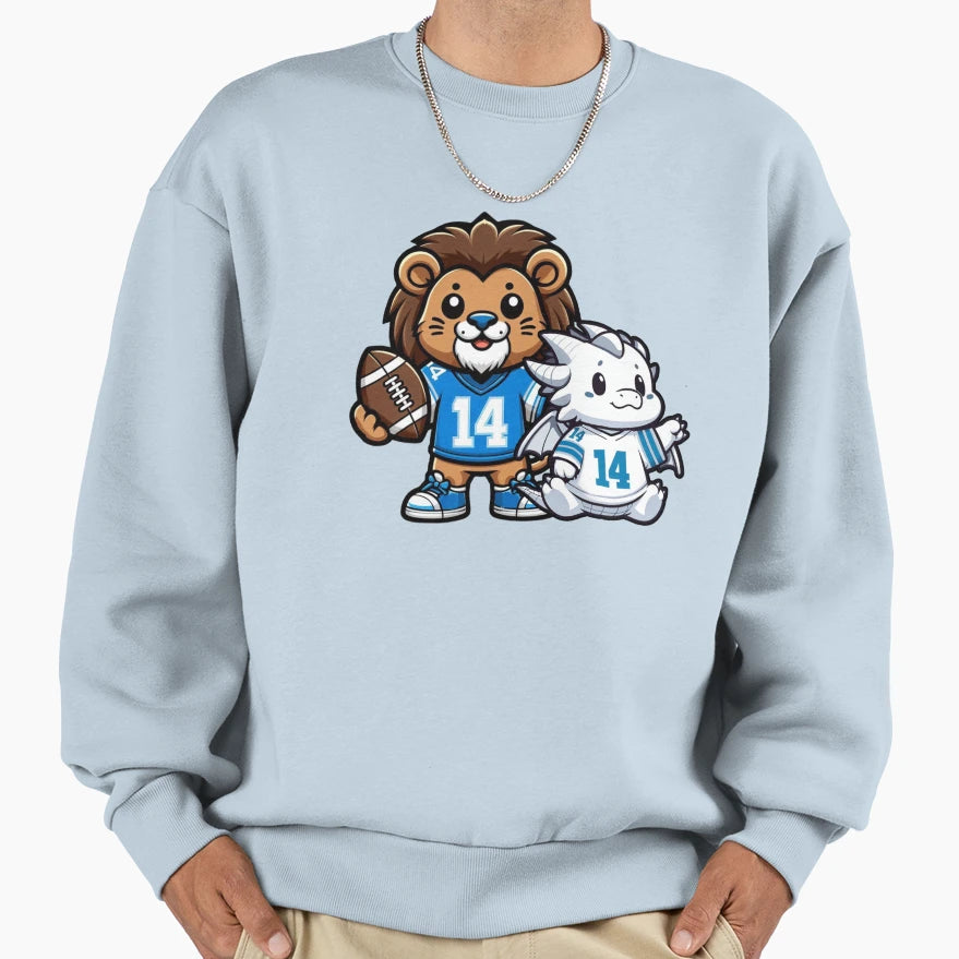 Lions Game Day Sweatshirt - Novelty Apparel Men Women - T-Shirt, Sweatshirt, Hoodie