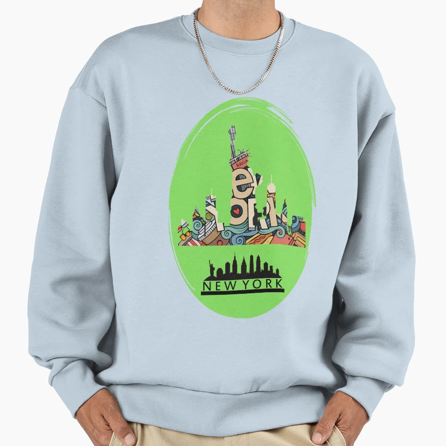 Ney York City Sweatshirt - Novelty Apparel Unisex - T-Shirt, Sweatshirt, Hoodie