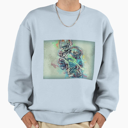American Football Player Sweatshirt - Streetwear Style Unisex - T-Shirt, Sweatshirt, Hoodie