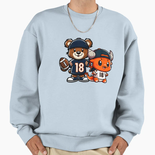 Bears Game Day Sweatshirt - Minimalist Print for Adults - T-Shirt, Sweatshirt, Hoodie