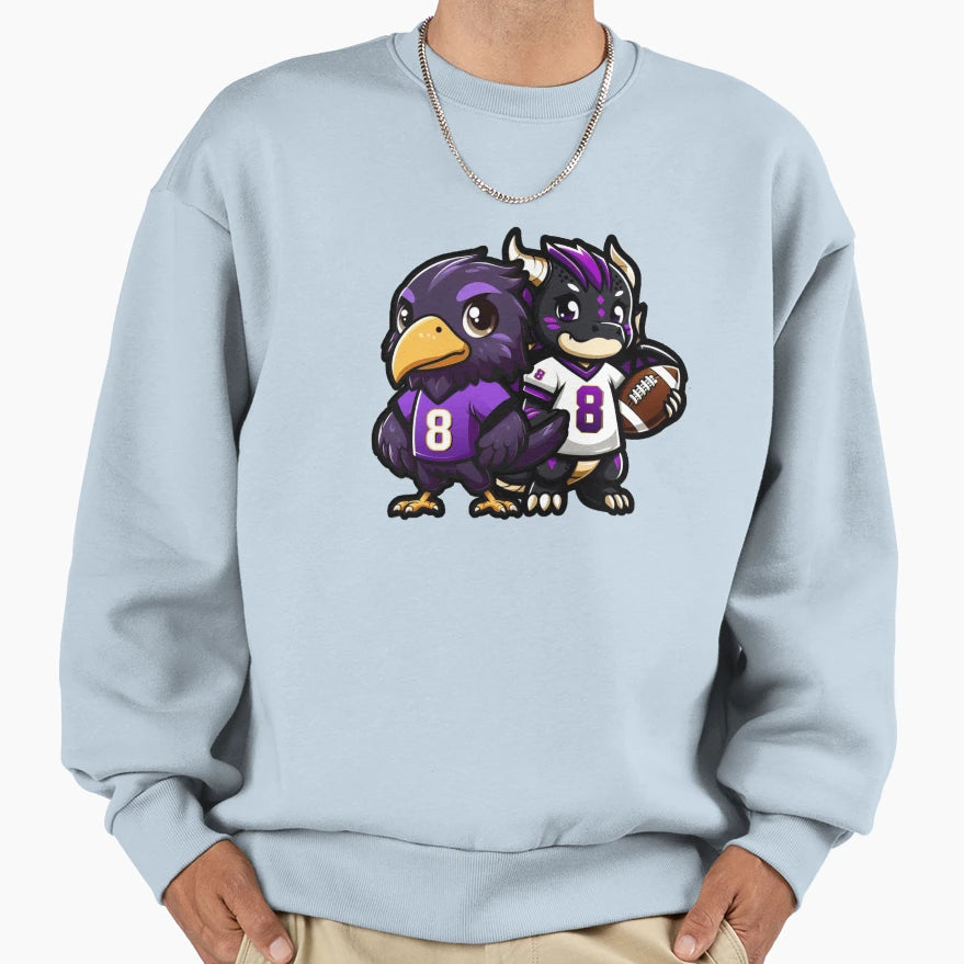 Ravens Game Day Sweatshirt - Unique Graphic Unisex - T-Shirt, Sweatshirt, Hoodie