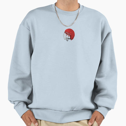 Helmet Athlete Sweatshirt - Aesthetic Graphic Unisex - T-Shirt, Sweatshirt, Hoodie