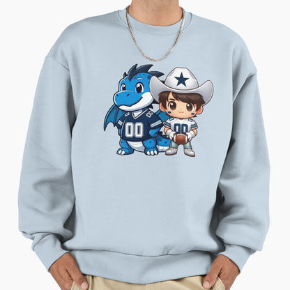 Cowboys Game Day Sweatshirt - Fun Novelty Design Men Women - T-Shirt, Sweatshirt, Hoodie