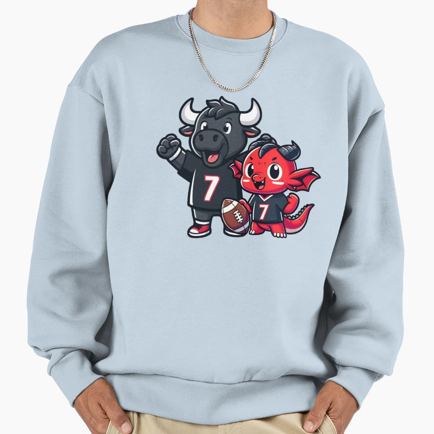 Texans Game Day Sweatshirt - Fun Novelty Design for Adults - T-Shirt, Sweatshirt, Hoodie