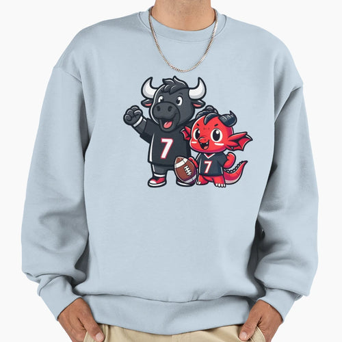 Texans Game Day Sweatshirt - Fun Novelty Design for Adults - T-Shirt, Sweatshirt, Hoodie