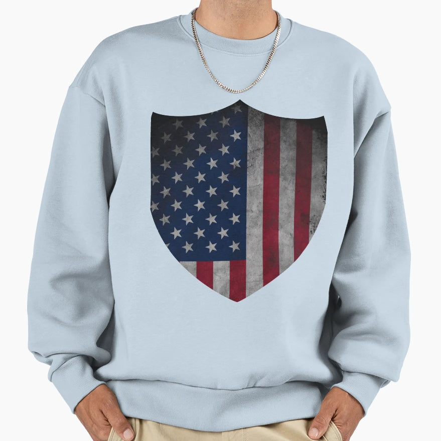 American Fishing Sweatshirt - Custom Art Print for Adults - T-Shirt, Sweatshirt, Hoodie