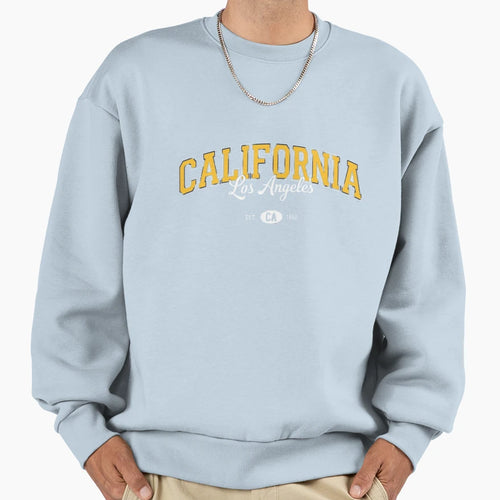 California Los Angeles Sweatshirt - Fun Novelty Design for Adults - T-Shirt, Sweatshirt, Hoodie