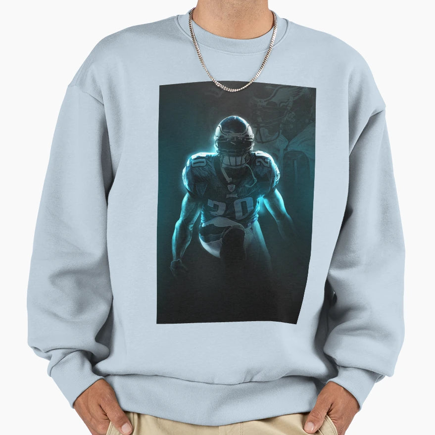 Brian Dawkins Philadelphia Sports Art Sweatshirt - Trendy Graphic Men Women - T-Shirt, Sweatshirt, Hoodie