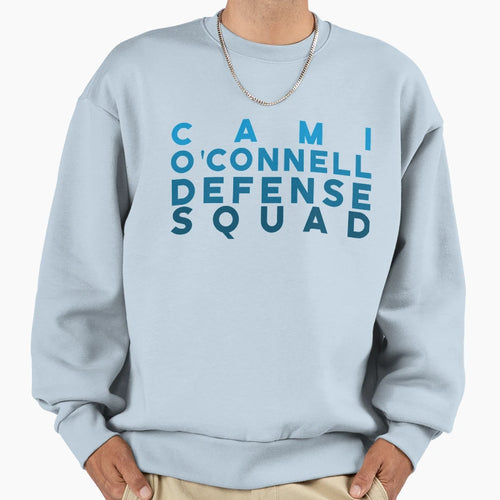 Cami Oconnell Defense Squad Sweatshirt - Fun Novelty Design Men Women - T-Shirt, Sweatshirt, Hoodie