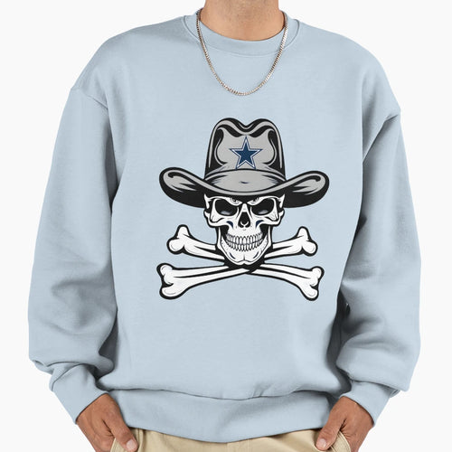 Cowboys Bad To Bone Sweatshirt - Streetwear Style Men Women - T-Shirt, Sweatshirt, Hoodie