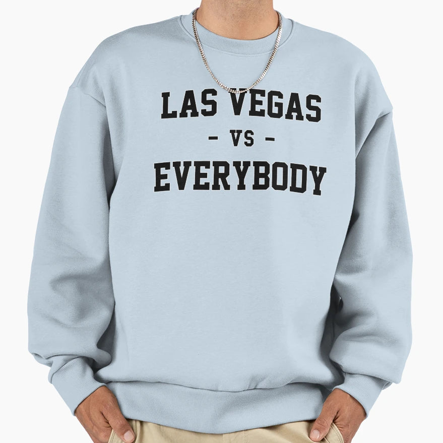 Las Vegas Vs Everybody Sweatshirt - Graphic Print for Adults - T-Shirt, Sweatshirt, Hoodie