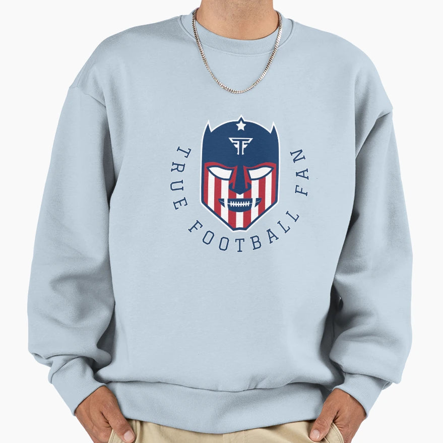 True Football Fan Logosymbol T-Shirt - Aesthetic Graphic Men Women - T-Shirt, Sweatshirt, Hoodie