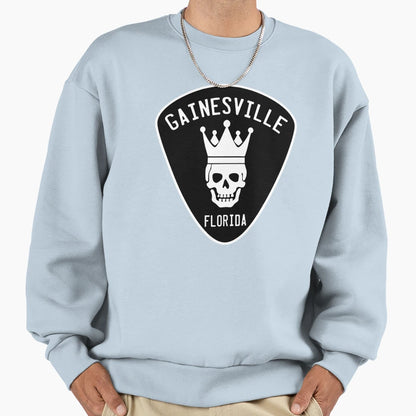 Gainesville Florida Guitar Pick Sweatshirt - Minimalist Print for Adults - T-Shirt, Sweatshirt, Hoodie