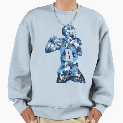Splatter Mariota Sweatshirt - Graphic Print for Adults - T-Shirt, Sweatshirt, Hoodie