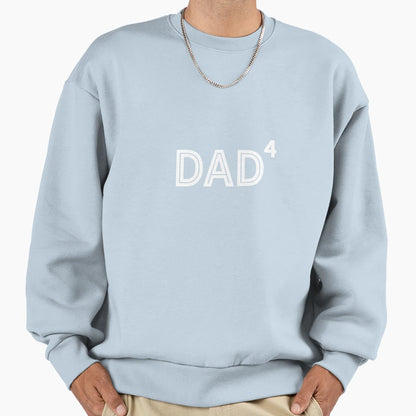 Dad 4Th Pregnancy Announcement Sweatshirt - Unique Graphic for Adults - T-Shirt, Sweatshirt, Hoodie
