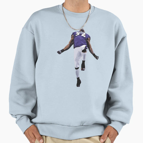 Ray Lewis Shout Sweatshirt - Casual Everyday Wear Men Women - T-Shirt, Sweatshirt, Hoodie