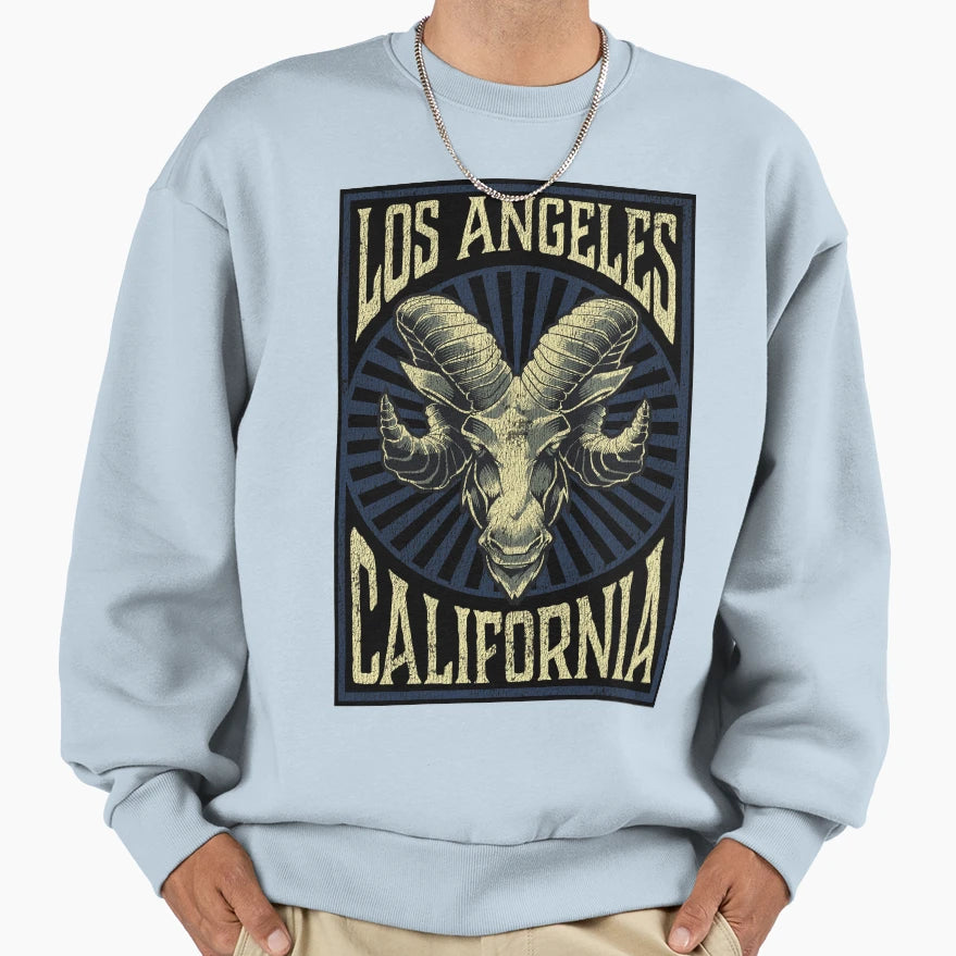 Los Angeles Sweatshirt - Custom Art Print for Adults - T-Shirt, Sweatshirt, Hoodie