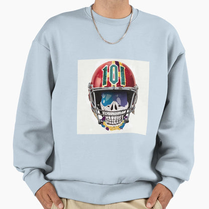 Michigan Football Helmet Sweatshirt - Aesthetic Graphic Unisex - T-Shirt, Sweatshirt, Hoodie
