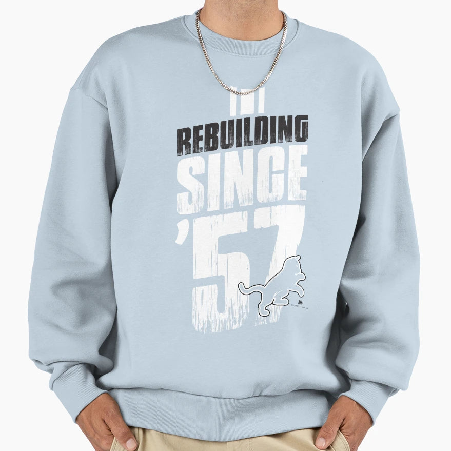 Rebuilding Since 57 Again Sweatshirt - Unique Graphic Unisex - T-Shirt, Sweatshirt, Hoodie