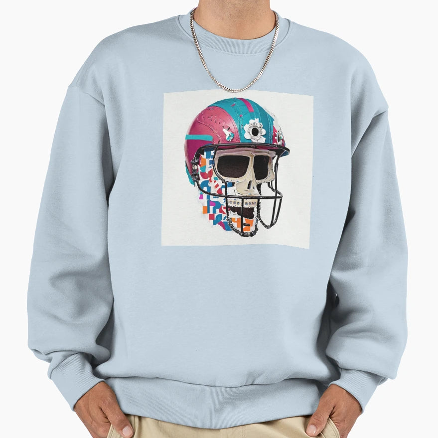 Helmet Michigan Sweatshirt - Fun Novelty Design Men Women - T-Shirt, Sweatshirt, Hoodie