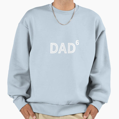 Dad 6Th Pregnancy Announcement Sweatshirt - Minimalist Print Men Women - T-Shirt, Sweatshirt, Hoodie