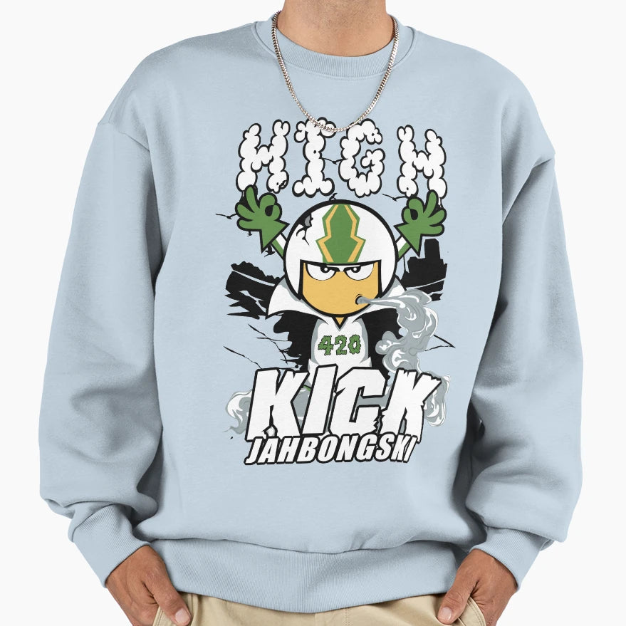 420 Kick Buttowski Sweatshirt - Trendy Graphic for Adults - T-Shirt, Sweatshirt, Hoodie