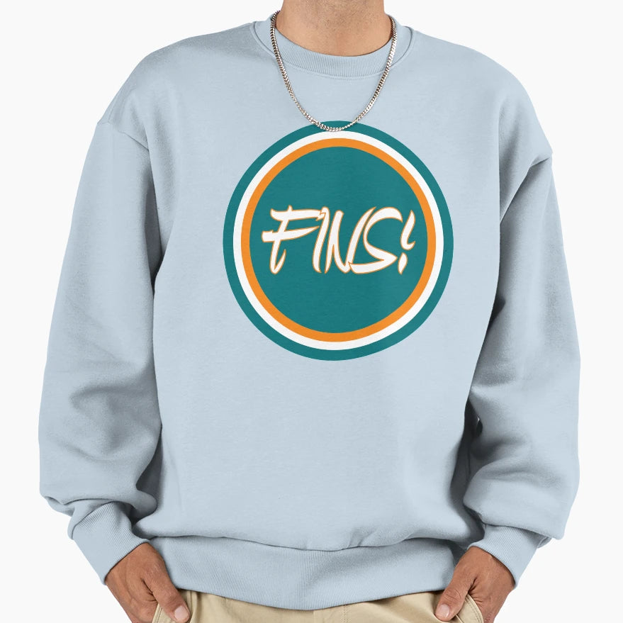 Dolphins Circle Sweatshirt - Graphic Print Unisex - T-Shirt, Sweatshirt, Hoodie