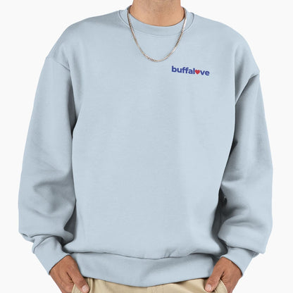 Buffalove Sweatshirt - Fun Novelty Design Unisex - T-Shirt, Sweatshirt, Hoodie