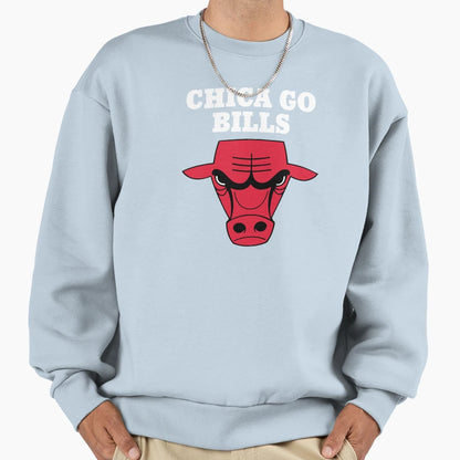 Chica Go Bills Sweatshirt - Aesthetic Graphic Unisex - T-Shirt, Sweatshirt, Hoodie