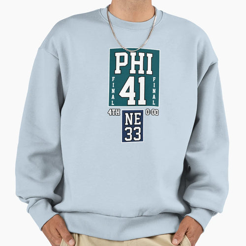 Score Phi 41 Ne 33 Final T-Shirt - Minimalist Print for Adults - T-Shirt, Sweatshirt, Hoodie