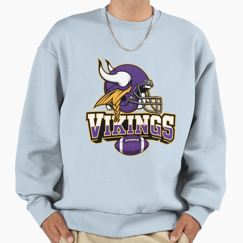 Minnesota Vikings Football Sweatshirt - Unique Graphic for Adults - T-Shirt, Sweatshirt, Hoodie