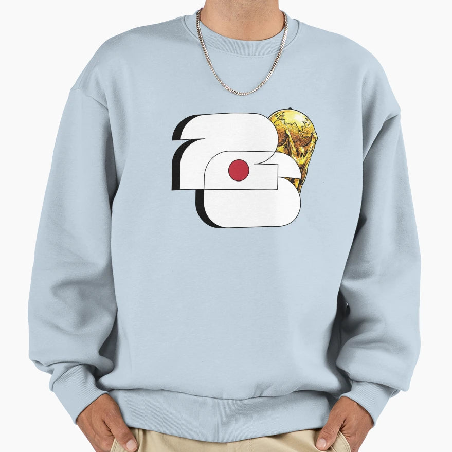 Japan Futbol Sweatshirt - Streetwear Style Unisex - T-Shirt, Sweatshirt, Hoodie