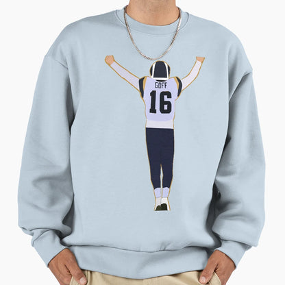 JG La Rams Sweatshirt - Minimalist Print for Adults - T-Shirt, Sweatshirt, Hoodie