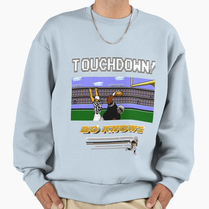 Bo Knows Deluxe Sweatshirt - Custom Art Print Men Women - T-Shirt, Sweatshirt, Hoodie
