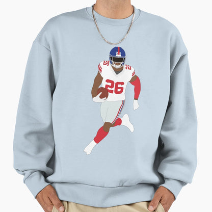 Saquon Sweatshirt - Aesthetic Graphic for Adults - T-Shirt, Sweatshirt, Hoodie