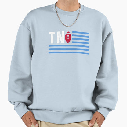 Tennessee Football Is American Sweatshirt - Casual Everyday Wear Men Women - T-Shirt, Sweatshirt, Hoodie