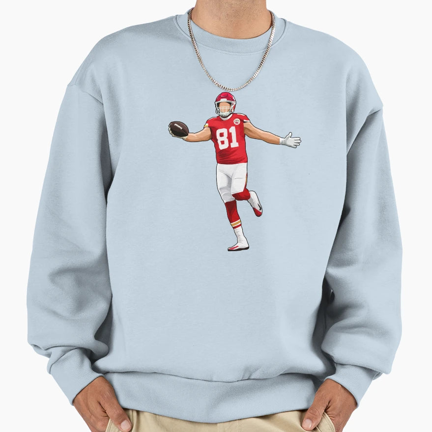 Blake Bell 8Yard Touchdown Sweatshirt - Minimalist Print for Adults - T-Shirt, Sweatshirt, Hoodie