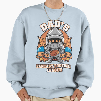 Dads Fantasy Football League Kawaii Sweatshirt - Trendy Graphic Unisex - T-Shirt, Sweatshirt, Hoodie