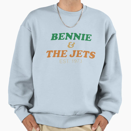 Bennie Jets Sweatshirt - Graphic Print for Adults - T-Shirt, Sweatshirt, Hoodie