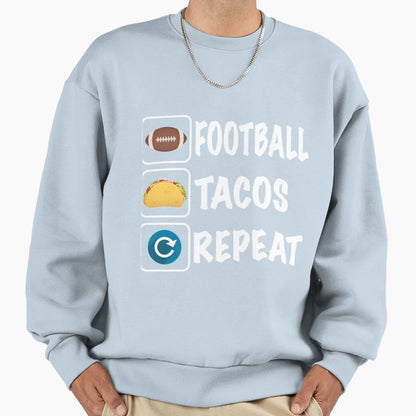 Football And Tacosss T-Shirt - Streetwear Style Unisex - T-Shirt, Sweatshirt, Hoodie