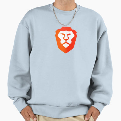 Brave Browser Sweatshirt - Unique Graphic Unisex - T-Shirt, Sweatshirt, Hoodie