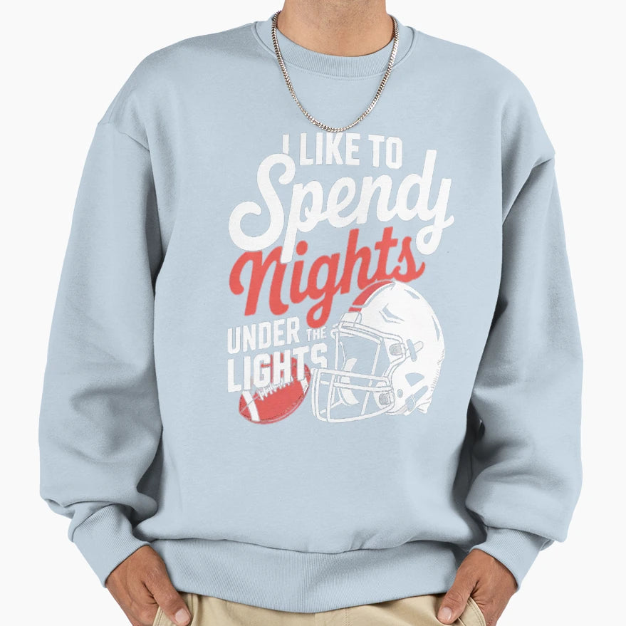 I Like To Spend Friday Night Under Sweatshirt - Unique Graphic Men Women - T-Shirt, Sweatshirt, Hoodie
